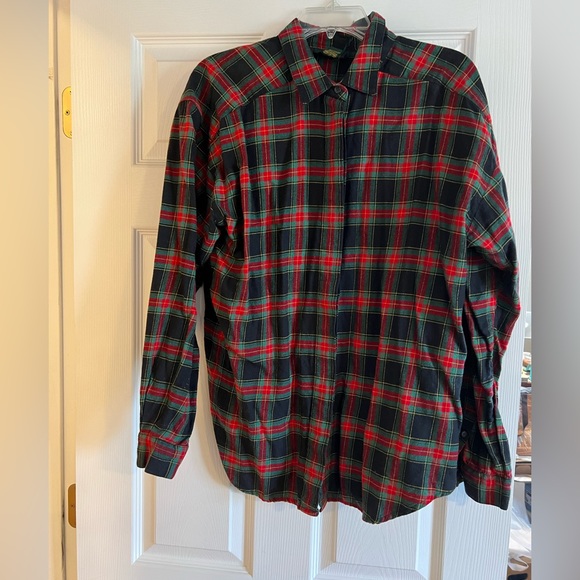 Charter Club Vintage Flannel Shirt. Size 14. - Picture 1 of 7